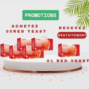 05 red yeast pour 01 gratuit